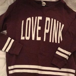 Love Pink sweatshirt